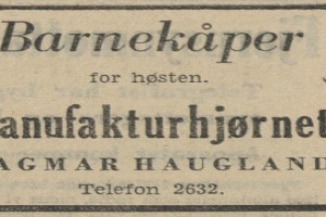 Bilde av Manufakturhjørnet Dagmar Haugland